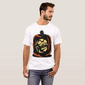 Pompoen Halloween T-shirt (Voorkant volledig)