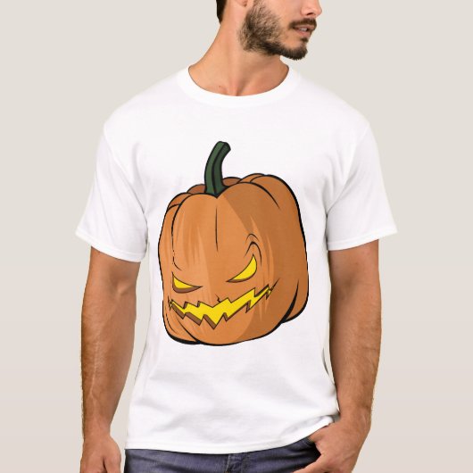 Pompoen Halloween T-shirt (Voorkant)