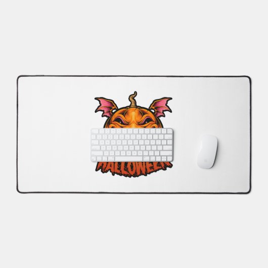 Pompoen Halloween T shirt Halloween Bureaumat (Keyboard & Muis)