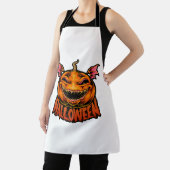 Pompoen Halloween T shirt Halloween Schort (Insitu)