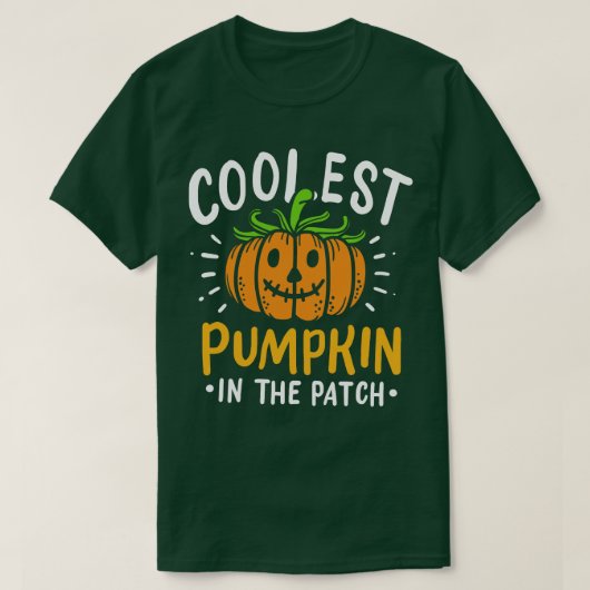 Pompoen Halloween Trick or treat T-shirt (Design voorkant)