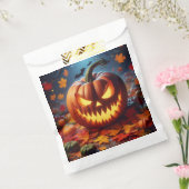 pompoen/Halloween/vleermuis spooky Bedankzakje (Gezegeld)