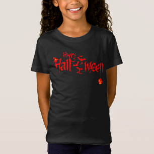 Pompoen Happy Halloween kostuum eng T-shirt