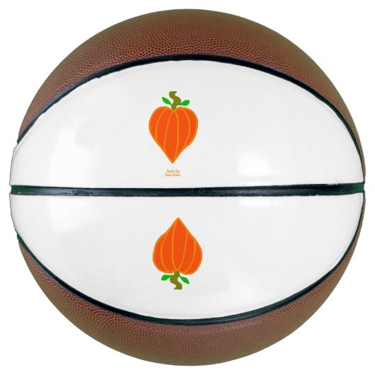 Pompoen Hart Basketbal (Voorkant)