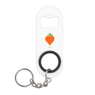 Pompoen Hart Sleutelhanger Flesopener Mini Flessenopener
