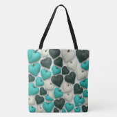 Pompoen Hart Tote Bag (Voorkant)