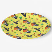 pompoen heks brouwen Halloween partij benodigdhede Papieren Bordje (Gekanteld)