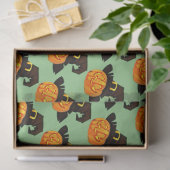 Pompoen Heks Halloween Tissue Papier (Geschenk)