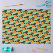 Pompoen Heks Halloween Tissue Papier (Craft)