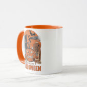 Pompoen Heks Koffiemok Mok (Voorkant links)