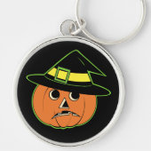  pompoen heks Sleutelhanger (Voorkant)