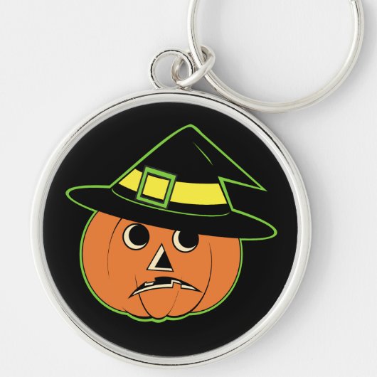  pompoen heks Sleutelhanger (Voorkant)