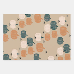 Pompoen Helloween Inpakpapier Vel