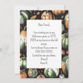 Pompoen Helloween uitnodiging (Voorkant)