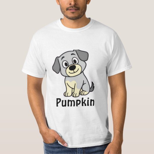 Pompoen Heren T-shirt (Voorkant)