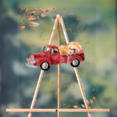 Pompoen Herfst Baby Borrel Welkom Bord (Neutraal)