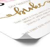 Pompoen Herfst Baby shower Mijn Water Broke Game S Poster (Hoek)