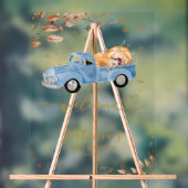 Pompoen Herfst Baby Shower Welkom Bord (Neutraal)