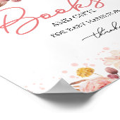 Pompoen Herfst Boeken voor Baby Sign Poster (Hoek)