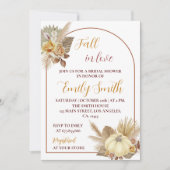 Pompoen Herfst Bruids Douche Uitnodiging (Voorkant)