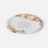 Pompoen Herfst Bruidsuitnodiging Papieren Bord (Gekanteld)