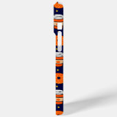 Pompoen Herfst Donuts & Coffee Thanksgiving Blauw Case-Mate iPhone Case (Achterkant / Links)