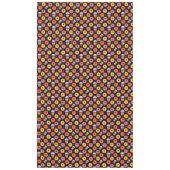 Pompoen Herfst Donuts & Coffee Thanksgiving Blauw Tafelkleed (Voorkant)