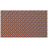 Pompoen Herfst Donuts & Coffee Thanksgiving Blauw Tafelkleed (Voorkant (Horizontaal))