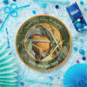 Pompoen Herfst Gepersonaliseerde Partij Papieren Bordje (Feest)