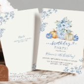 Pompoen Herfst Ginger Jar Chinoiserie Verjaardag Kaart