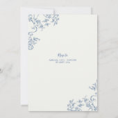 Pompoen Herfst Ginger Jar Chinoiserie Verjaardag Kaart (Achterkant)