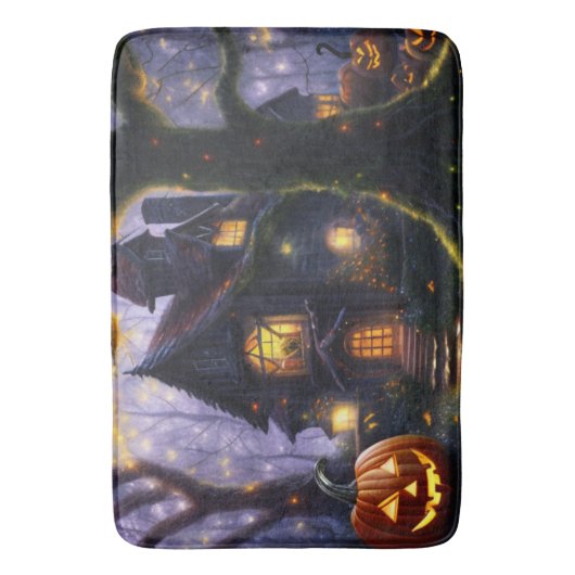 pompoen/herfst/herfst/Halloween Badmat (Voorkant Verticaal)