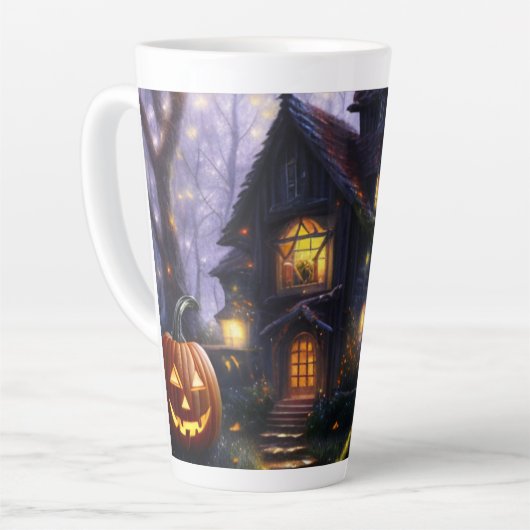 pompoen/herfst/herfst/Halloween Latte Mok (Linkerhoek)