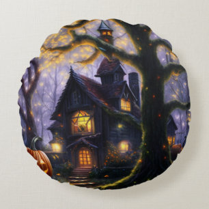 pompoen/herfst/herfst/Halloween Rond Kussen