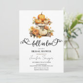 Pompoen Herfst | Herfst in liefde | HERFST VRIJGEZ Kaart (Staand voorkant)