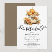 Pompoen Herfst | Herfst in liefde | HERFST VRIJGEZ Kaart (Voorkant / Achterkant)