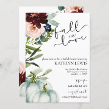 Pompoen Herfst in Love Bridal Shower