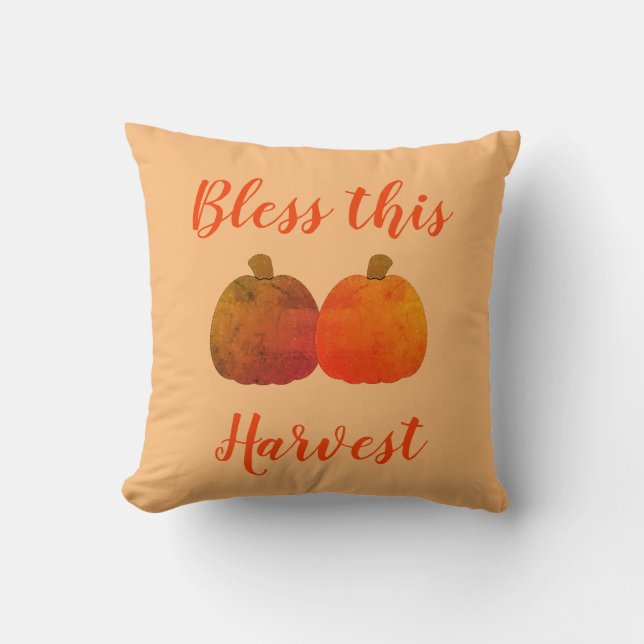 Pompoen/Herfst/najaar Sierkussen (Voorkant)