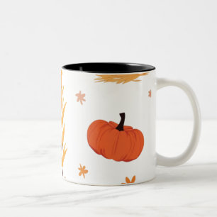 Pompoen Herfst Oogst Koffie Mok