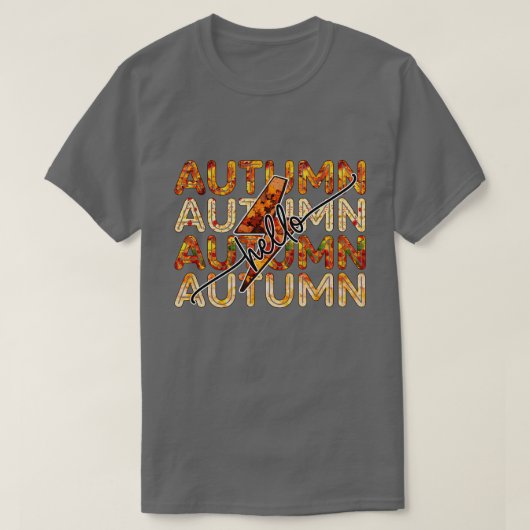 Pompoen herfst Thankgiving T-shirt (Design voorkant)