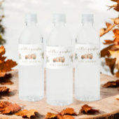 Pompoen Herfst Truck Sinaasappel Neutraal Baby sho Waterfles Etiket