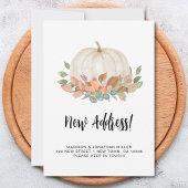 Pompoen Herfst verplaatsen Aankondiging