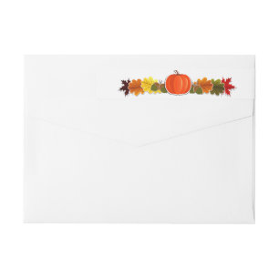 Pompoen, herfstbladeren en acron Thanksgiving
