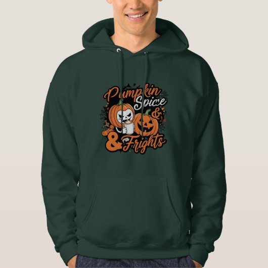 pompoen hoodie (Voorkant)
