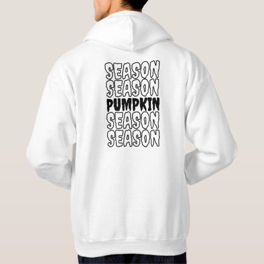 pompoen hoodie (Achterkant)