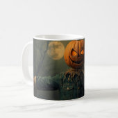 Pompoen Hoofd Mok | Boeman Halloween Koffiekop (Voorkant links)