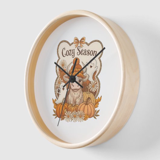 Pompoen-hoogland Koe Ghost Halloween (Hoek)