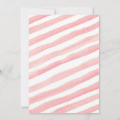 Pompoen, hooi, bladeren, Herfst Verjaardag Roze Tr Kaart (Achterkant)