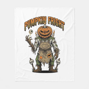Pompoen Horror T-shirt Vintage Oogbal Halloween Ku Fleece Deken
