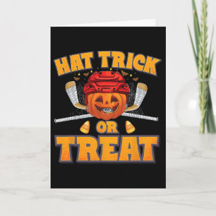 Pompoen IJshockey Speler Halloween Kostuum Heren B Kaart